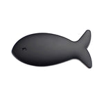 Adesivi in metallo per auto a forma di pesce Decalcomanie decorative per indicatori di coda per carrozzeria, Fish-Shaped