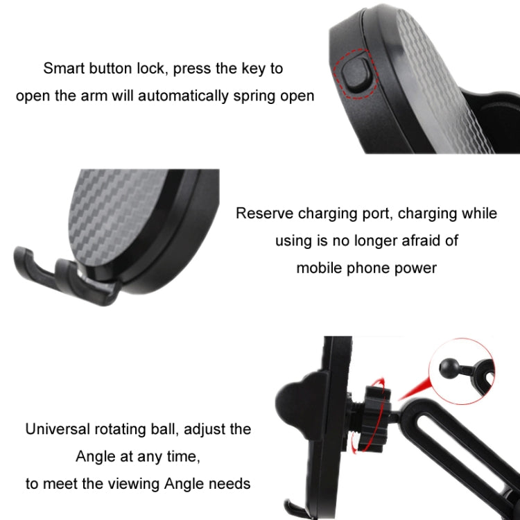 Supporto per telefono cellulare con navigazione centrale per auto Portabicchieri girevole a 360°, Small, Large