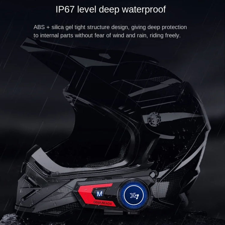 Auricolare Bluetooth per casco moto X7 con microfono antirumore