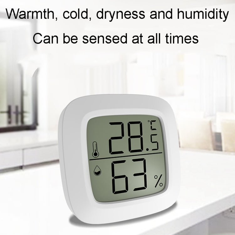 Mini misuratore elettronico di temperatura e umidità per animali domestici Misuratore di temperatura e umidità altamente preciso per uso domestico, Degrees Celsius, Degrees Fahrenheit