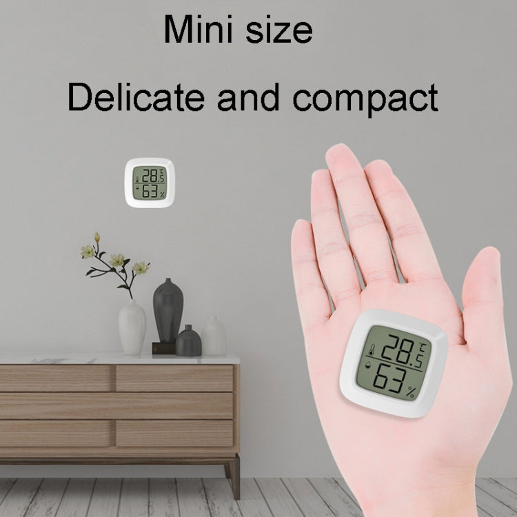 Mini misuratore elettronico di temperatura e umidità per animali domestici Misuratore di temperatura e umidità altamente preciso per uso domestico, Degrees Celsius, Degrees Fahrenheit