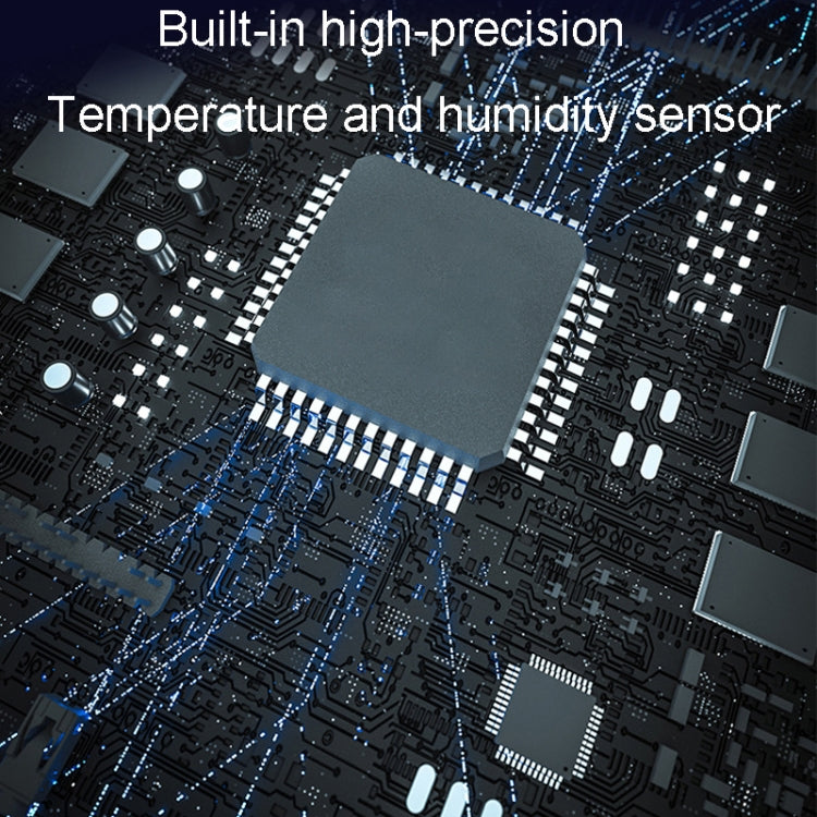 Mini misuratore elettronico di temperatura e umidità per animali domestici Misuratore di temperatura e umidità altamente preciso per uso domestico, Degrees Celsius, Degrees Fahrenheit