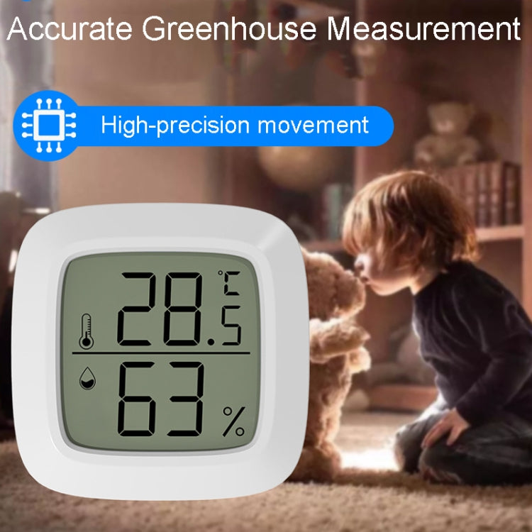 Mini misuratore elettronico di temperatura e umidità per animali domestici Misuratore di temperatura e umidità altamente preciso per uso domestico, Degrees Celsius, Degrees Fahrenheit