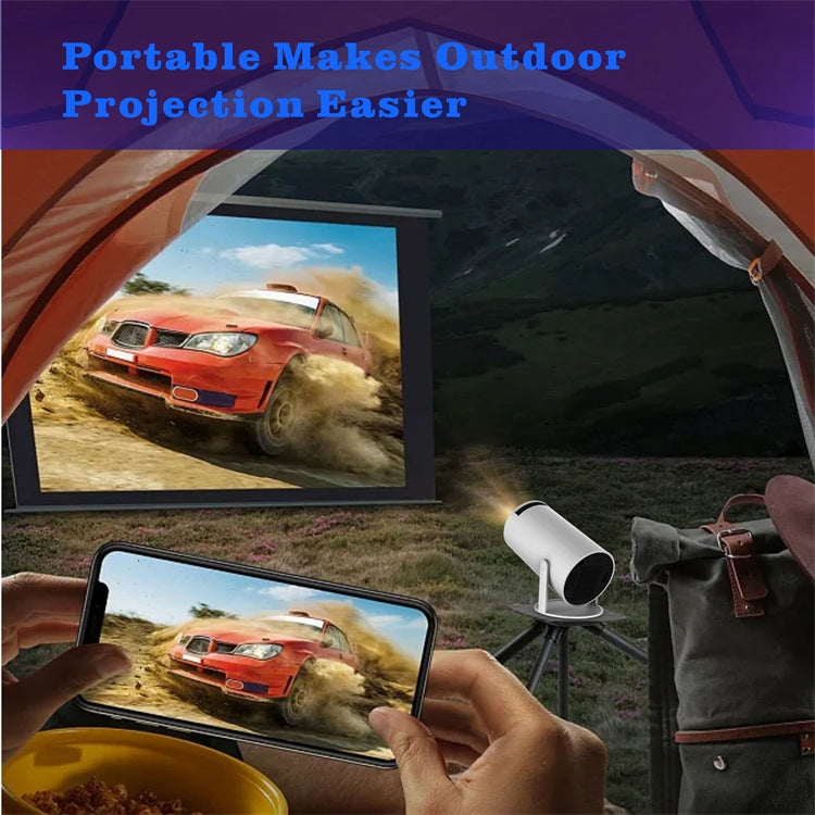 Proiettore portatile HY300 con Android 11.0 e 120 lumen