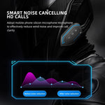 X6 Auricolare Bluetooth per Moto Impermeabile IP67