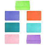 Mattoncini da yoga professionali in EVA per adulti e bambini, Blue 120g, Orange 120g, Green 120G, Tiffany Blue 120g, Pink 120G, Purple 120G, Fruit Green 120g, Blue 220g, Green 220g, Tiffany Blue 220g, Pink 220g