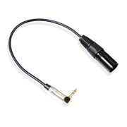 Cavo audio stereo TRS 3,5 mm maschio a XLR maschio 0,3 m