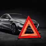 Supporto triangolare riflettente per treppiede per segnale di avvertimento per auto pieghevole