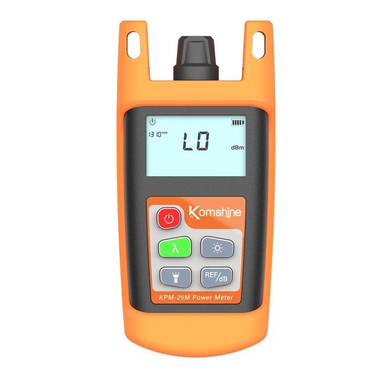 Misurazione della perdita di fibra ottica portatile Komshine Mini Power Meter, KPM-25M-A/-70DBM to +6DBM, KPM-25M-C/-50DBM to +26DBM