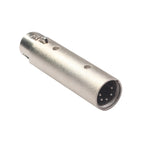 Adattatore XLR 3 pin femmina a 5 pin maschio in lega di zinco