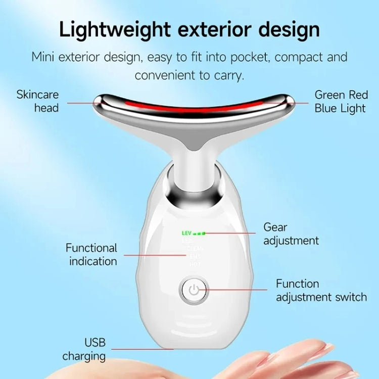 Dispositivo elettrico per la bellezza del viso, massaggiatore per il collo, strumento di bellezza per il collo, Oval