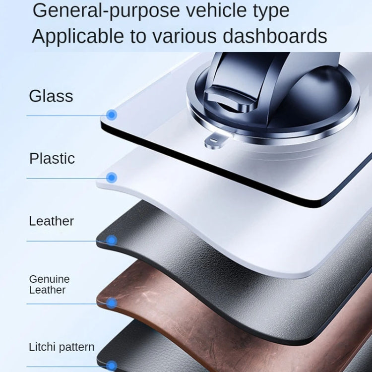 SHUNWEI SD-1132B Ventosa per telefono per auto + Staffa di supporto per rilevamento di gravità del supporto per bocchetta dell'aria