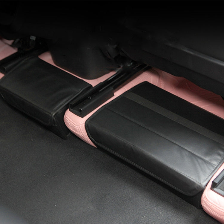 Per Tesla Model Y Accessori per la modifica del vano portaoggetti per interni auto in pelle PU, Seat Model, Air Outlet Model