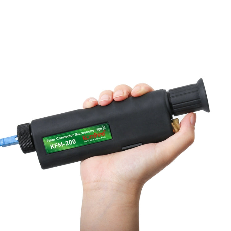 Rilevatore di lente d'ingrandimento portatile in fibra ottica KomShine 200x