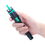 Penna a luce rossa in fibra ottica con sorgente di luce laser visibile in metallo KomShine, KFL-11P-20MW, KFL-11P-30MW
