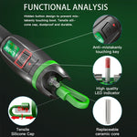 Penna a luce rossa in fibra ottica con sorgente di luce laser visibile in metallo KomShine, KFL-11P-20MW, KFL-11P-30MW