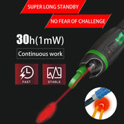 Penna a luce rossa in fibra ottica con sorgente di luce laser visibile in metallo KomShine, KFL-11P-20MW, KFL-11P-30MW