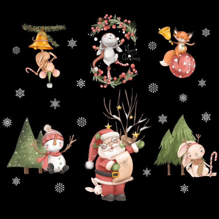 Decorazioni natalizie per finestre, poster, adesivi murali in vetro, Babbo Natale, alce, fiocco di neve, SD-01 45x60cm, SD-02 45x60cm, SD-03 30x90cm, SD-05 30x90cm, SD-12 30x90cm, SD-2203 30x45cm, SD-2204 30x45cm, SD-2205 30x45cm, SD-2206 45x60cm      ...