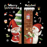 Decorazioni natalizie per finestre, poster, adesivi murali in vetro, Babbo Natale, alce, fiocco di neve, SD-01 45x60cm, SD-02 45x60cm, SD-03 30x90cm, SD-05 30x90cm, SD-12 30x90cm, SD-2203 30x45cm, SD-2204 30x45cm, SD-2205 30x45cm, SD-2206 45x60cm      ...