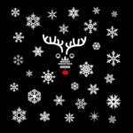 Decorazioni natalizie per finestre, poster, adesivi murali in vetro, Babbo Natale, alce, fiocco di neve, SD-01 45x60cm, SD-02 45x60cm, SD-03 30x90cm, SD-05 30x90cm, SD-12 30x90cm, SD-2203 30x45cm, SD-2204 30x45cm, SD-2205 30x45cm, SD-2206 45x60cm      ...