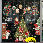Decorazioni natalizie per finestre, poster, adesivi murali in vetro, Babbo Natale, alce, fiocco di neve, SD-01 45x60cm, SD-02 45x60cm, SD-03 30x90cm, SD-05 30x90cm, SD-12 30x90cm, SD-2203 30x45cm, SD-2204 30x45cm, SD-2205 30x45cm, SD-2206 45x60cm      ...