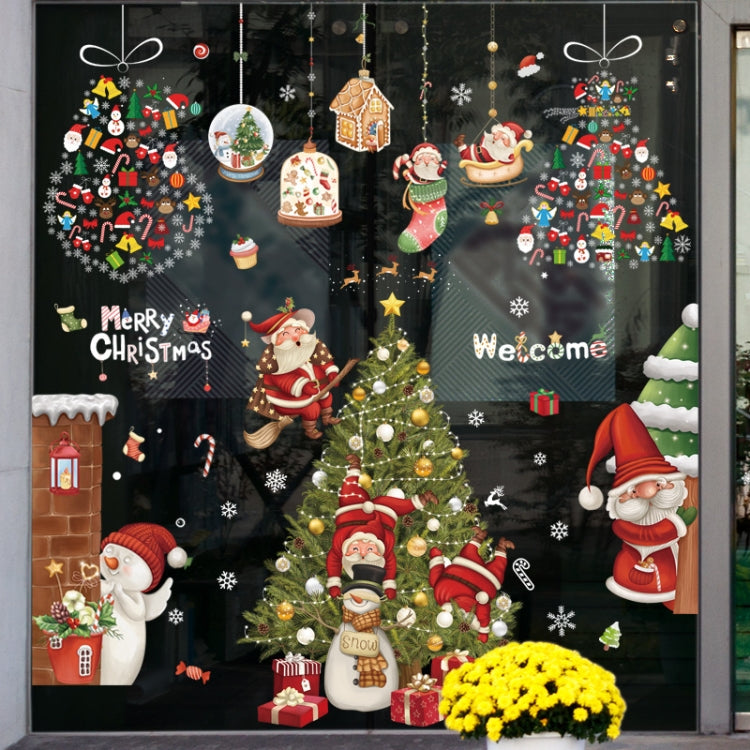 Decorazioni natalizie per finestre, poster, adesivi murali in vetro, Babbo Natale, alce, fiocco di neve, SD-01 45x60cm, SD-02 45x60cm, SD-03 30x90cm, SD-05 30x90cm, SD-12 30x90cm, SD-2203 30x45cm, SD-2204 30x45cm, SD-2205 30x45cm, SD-2206 45x60cm      ...