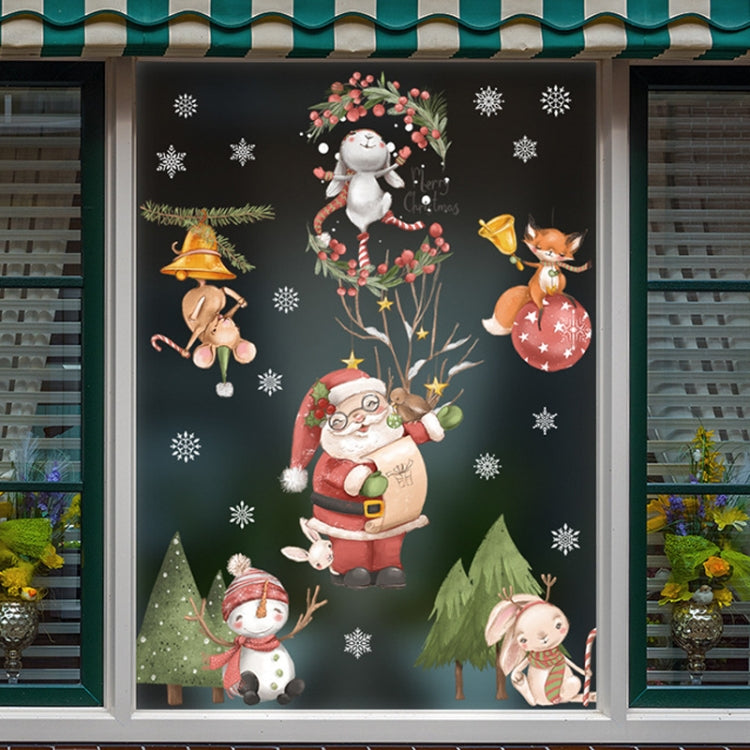 Decorazioni natalizie per finestre, poster, adesivi murali in vetro, Babbo Natale, alce, fiocco di neve, SD-01 45x60cm, SD-02 45x60cm, SD-03 30x90cm, SD-05 30x90cm, SD-12 30x90cm, SD-2203 30x45cm, SD-2204 30x45cm, SD-2205 30x45cm, SD-2206 45x60cm      ...