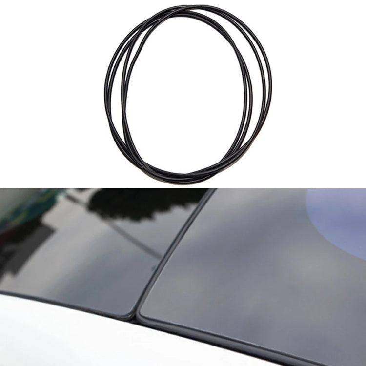 Per Tesla Model 3 Strisce impermeabili sigillanti per lucernario da 3 m Anello di isolamento acustico per la riduzione del rumore del parabrezza