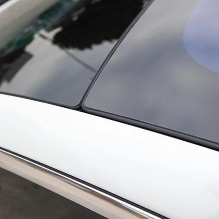 Per Tesla Model 3 Strisce impermeabili sigillanti per lucernario da 3 m Anello di isolamento acustico per la riduzione del rumore del parabrezza