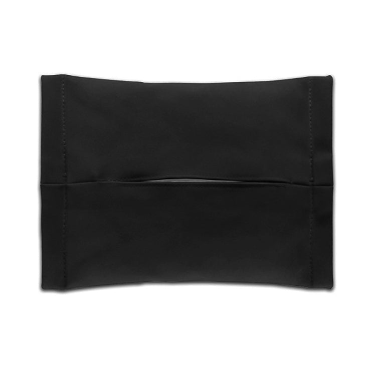 Borse per la conservazione dei fazzoletti con scatola per fazzoletti per schermo di controllo centrale per seggiolino auto Tesla Model 3 / Y, Black, Brown, Red
