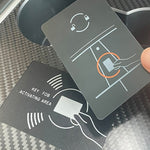 Per Tesla Model 3 / Y Pellicola protettiva per pannello centrale in fibra di carbonio Interni auto antigraffio, Light, Matte