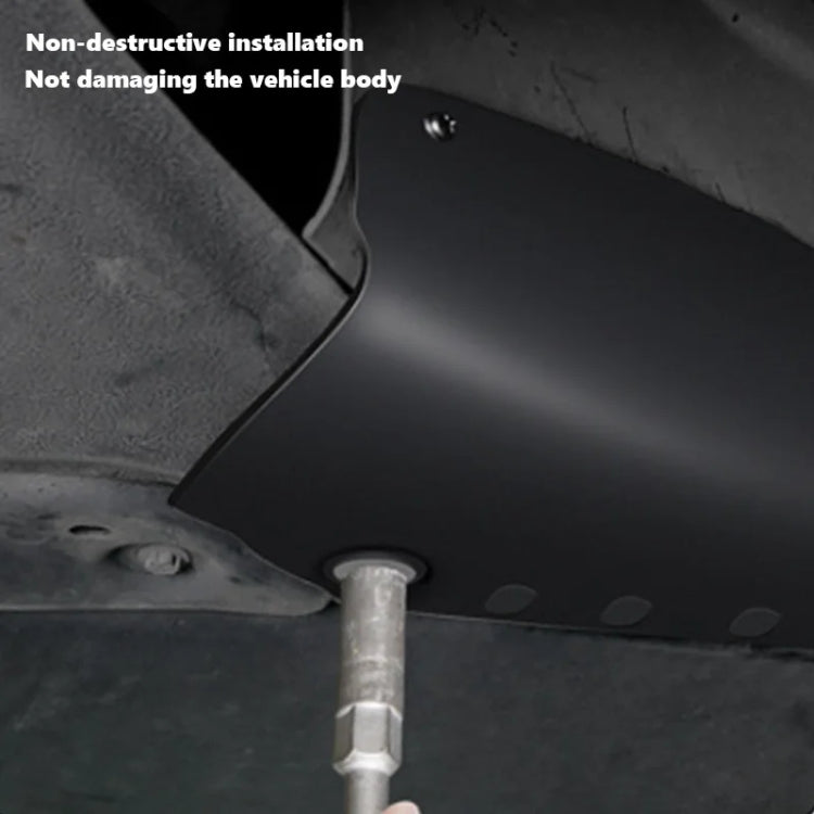 Protezione del liquido di raffreddamento dell'auto, protezione del tubo del telaio, deflettore, custodia del condensatore della batteria del motore, For Tesla  Model 3, For Tesla  Model Y