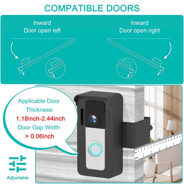 Staffa antifurto universale per campanello Blink e Ring