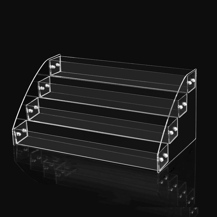 Espositore per smalto acrilico, supporto per scaletta trasparente, portabottiglie per olio essenziale cosmetico, 2 Layers, 3 Layers, 4 Layers, 5 Layers, 6  Layers, 7 Layers