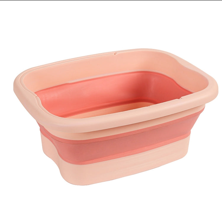 Lavabo per massaggio ai piedi con secchio pieghevole per pediluvio da 15 litri, Without Lid Gray, Without Lid Pink, Without Lid Green, With Lid Pink, With Lid Green