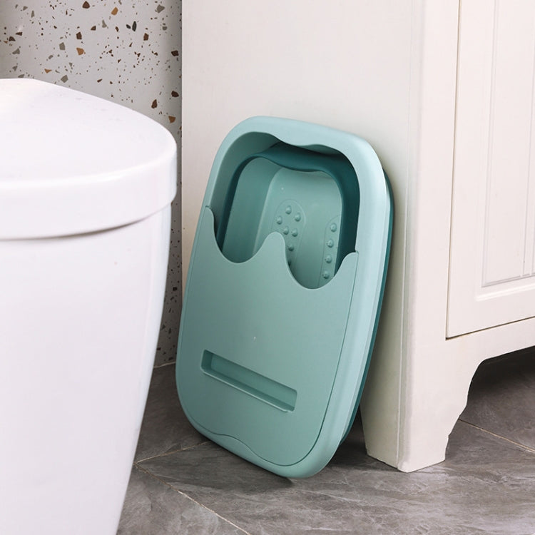Lavabo per massaggio ai piedi con secchio pieghevole per pediluvio da 15 litri, Without Lid Gray, Without Lid Pink, Without Lid Green, With Lid Pink, With Lid Green