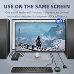 Switch KVM USB DVI 4K Adattatore DVI 2 ingressi 1 uscita Hub switcher condiviso da due computer, SW88