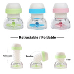 Filtro girevole per rubinetto della cucina domestica Filtro acqua antispruzzo per risparmio acqua, Random Color Delivery