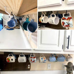Set di ganci da soffitto da avvitare da 75 pezzi/scatola. Gancio per lampada da parete per portaoggetti domestico