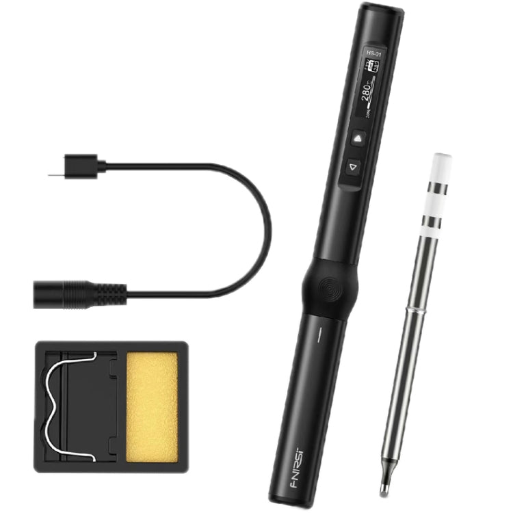 Mini stazione di saldatura FNIRSI Display digitale Saldatore intelligente a temperatura costante, Blue Standard BC2, Black Standard BC2, Blue Standard 6 Heads, Black Standard 6 Heads, Blue BC2 with Power Supply, Black BC2 with Power Supply             ...