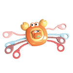Puzzle per bambini Divertenti giocattoli per pompare le dita Giocattoli per l'insegnamento precoce dell'illuminazione, Octopus (Blue), Octopus (Red), Cartoon Crab (Orange), Cartoon Crab (Green), Rocket (Blue), Rocket (Red), Flying Sword (Red)          ...