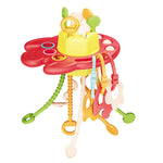 Puzzle per bambini Divertenti giocattoli per pompare le dita Giocattoli per l'insegnamento precoce dell'illuminazione, Octopus (Blue), Octopus (Red), Cartoon Crab (Orange), Cartoon Crab (Green), Rocket (Blue), Rocket (Red), Flying Sword (Red)          ...