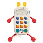 Puzzle per bambini Divertenti giocattoli per pompare le dita Giocattoli per l'insegnamento precoce dell'illuminazione, Octopus (Blue), Octopus (Red), Cartoon Crab (Orange), Cartoon Crab (Green), Rocket (Blue), Rocket (Red), Flying Sword (Red)          ...
