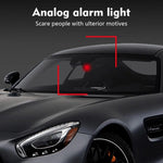 Spia LED antifurto solare per auto con aromaterapia