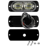 Luce stroboscopica a 24 LED per segnale laterale auto da 12 W