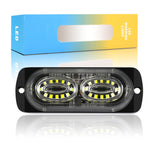 Luce stroboscopica a 24 LED per segnale laterale auto da 12 W