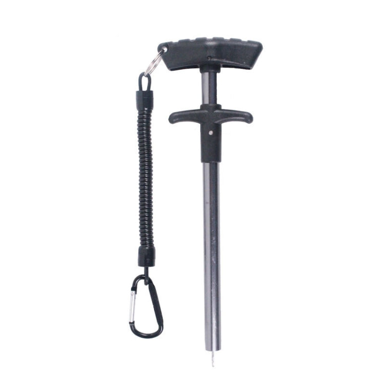 Disaccoppiatore in lega di alluminio a forma di T per amo da pesca Attrezzatura per la pesca in mare 24 x 7,5 cm, Blue, Red, Gray, Blue+ Spring Rope, Red+ Spring Rope, Gray+Spring Rope