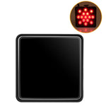 Luci per rimorchio a LED per autoveicoli Luci freno posteriori universali, Black Shell 12 Light, Black Shell 15 Light, Red Shell 12 Lights, Red Shell 15 Lights