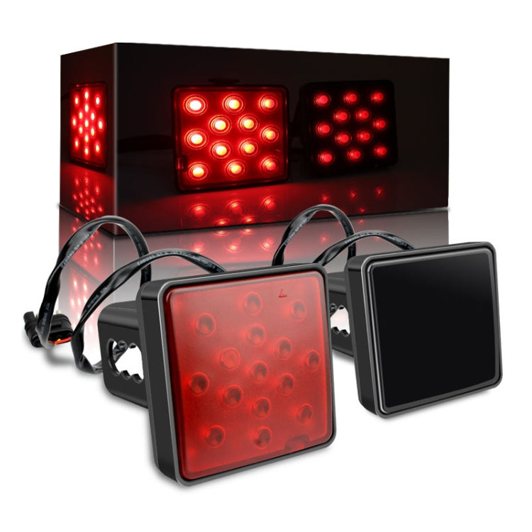 Luci per rimorchio a LED per autoveicoli Luci freno posteriori universali, Black Shell 12 Light, Black Shell 15 Light, Red Shell 12 Lights, Red Shell 15 Lights