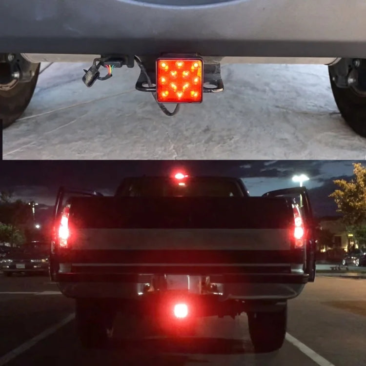 Luci per rimorchio a LED per autoveicoli Luci freno posteriori universali, Black Shell 12 Light, Black Shell 15 Light, Red Shell 12 Lights, Red Shell 15 Lights